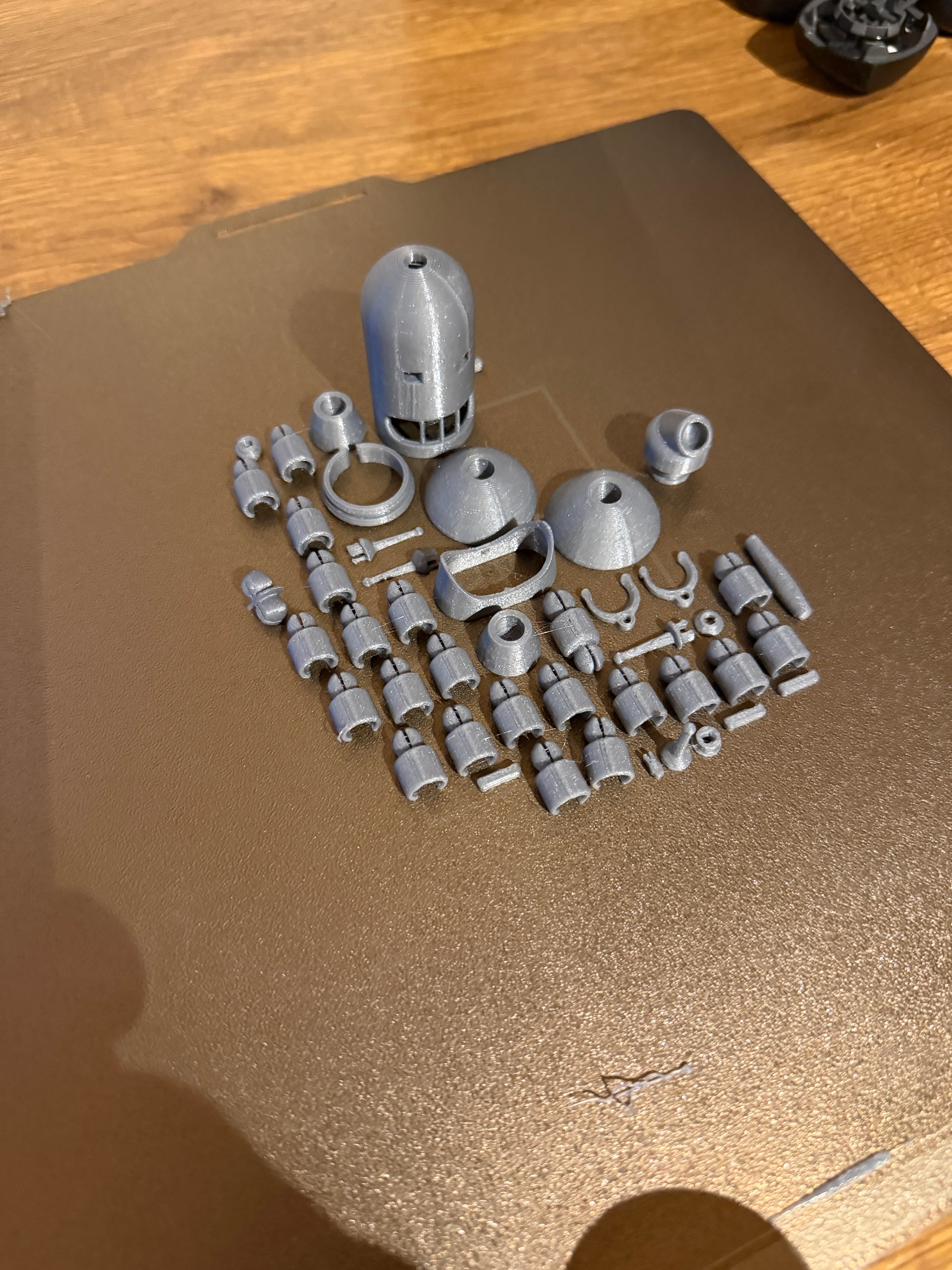 Sada prototypových dílů