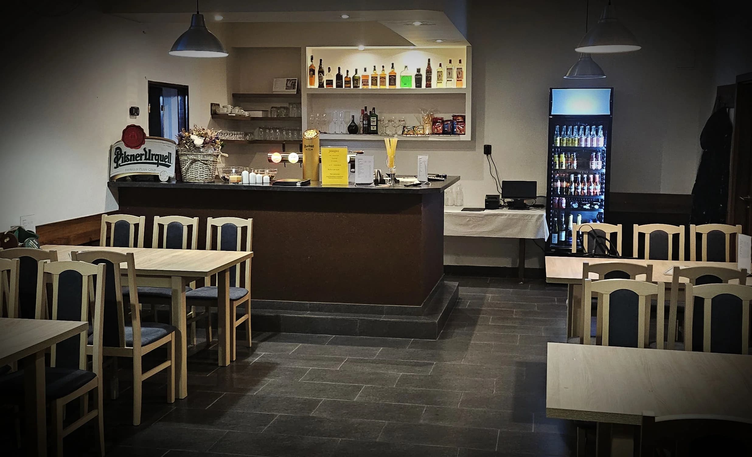 Posezení v restauraci Jamajka